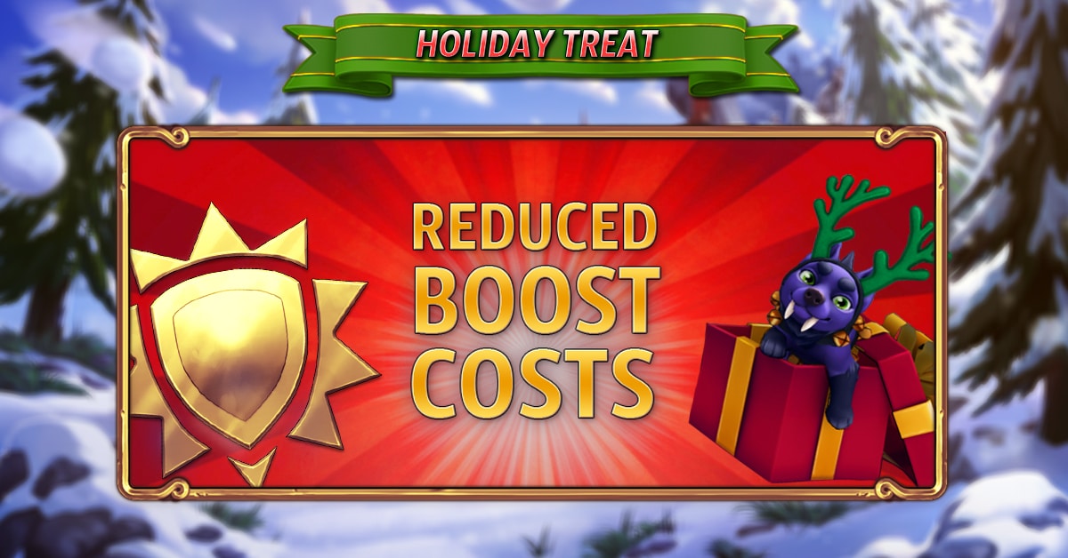 Reduced Elite Boost Costs