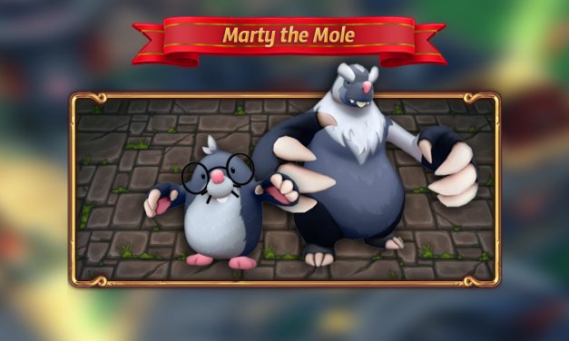 Introducing: Marty the Mole