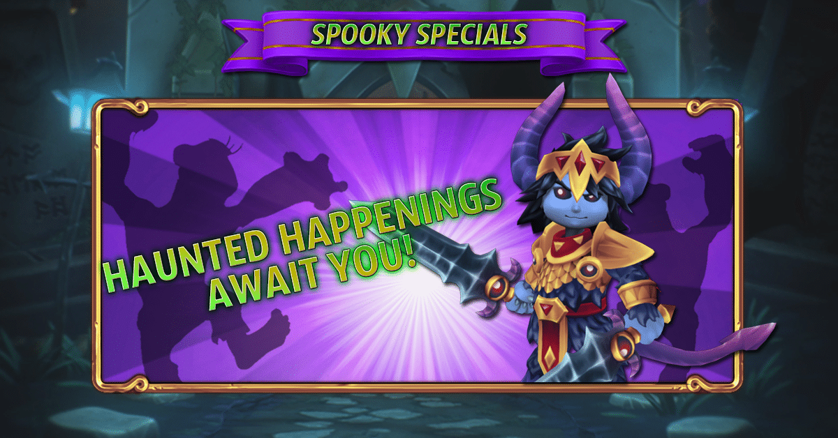 Coming Soon: Spooky Specials
