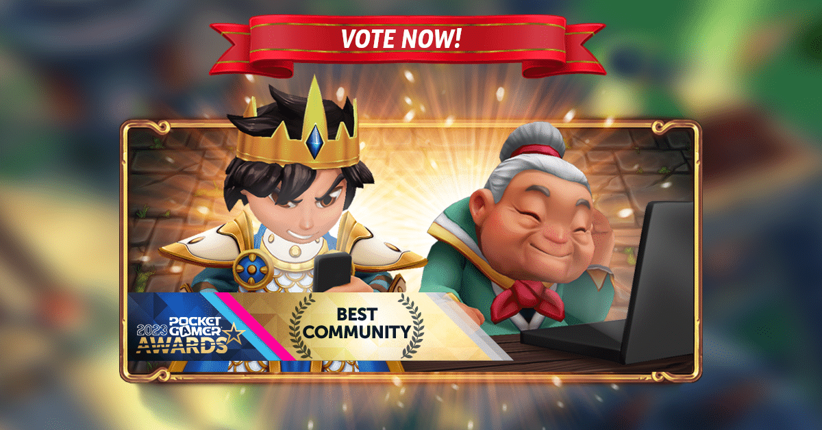 Royal Revolt 2 was nominated for Pocket Gamer Awards!