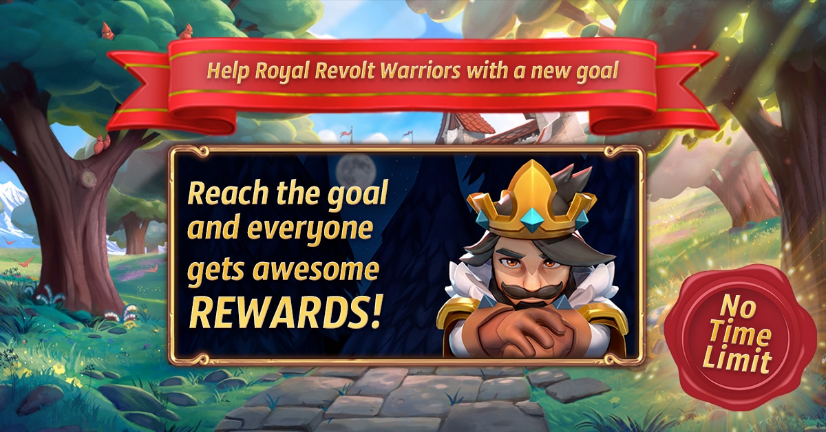 New Community Challenge! Royal Revolt 2