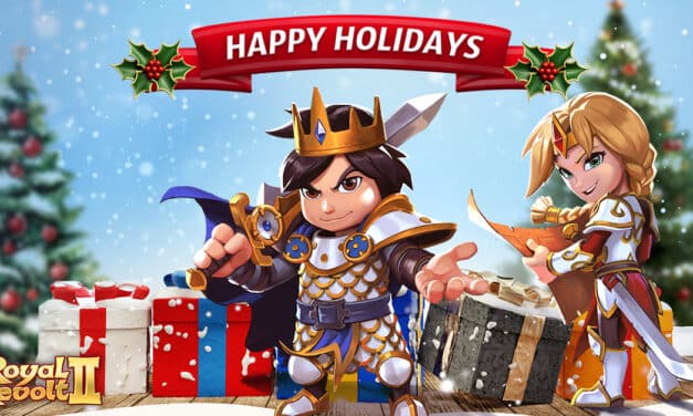 Happy Holidays from the Royal Revolt 2 Team 