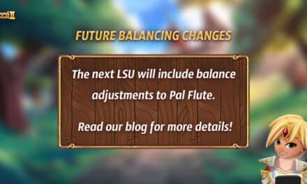 FUTURE BALANCING CHANGES