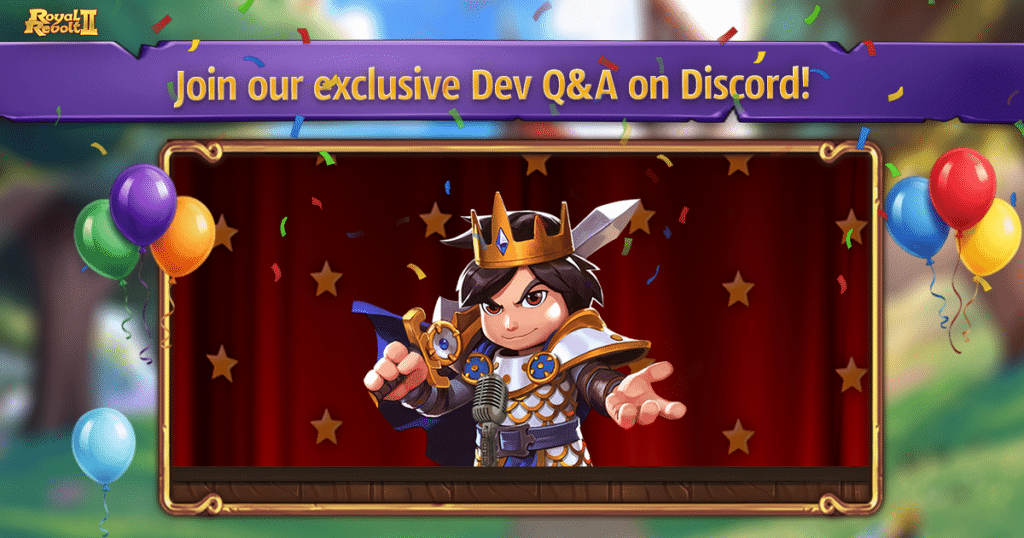 Royal Revolt 2: Special Q&A with the devs on Discord - Royal Revolt 2