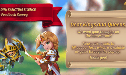 ROYAL REVOLT 2 – Paladin Rune survey
